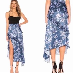 Majorelle Tallulah skirt size small rainwater blue